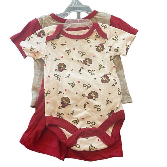 Harry Potter Believe in magic 3 piece set size 0-3 months - Picture 3 of 6